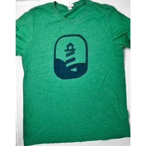 Lighthouse Tshirt Do you LIghthouse? Women Size L Counseling Guidance Pre-Owned